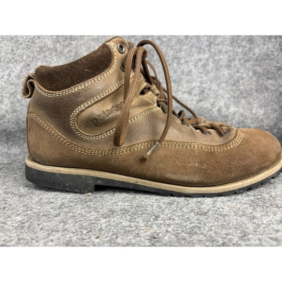 Patagonia‎ Boots Mens Size 7.5 Brown Suede Chukka Hiking Ankle Made Italy Trail main image 7